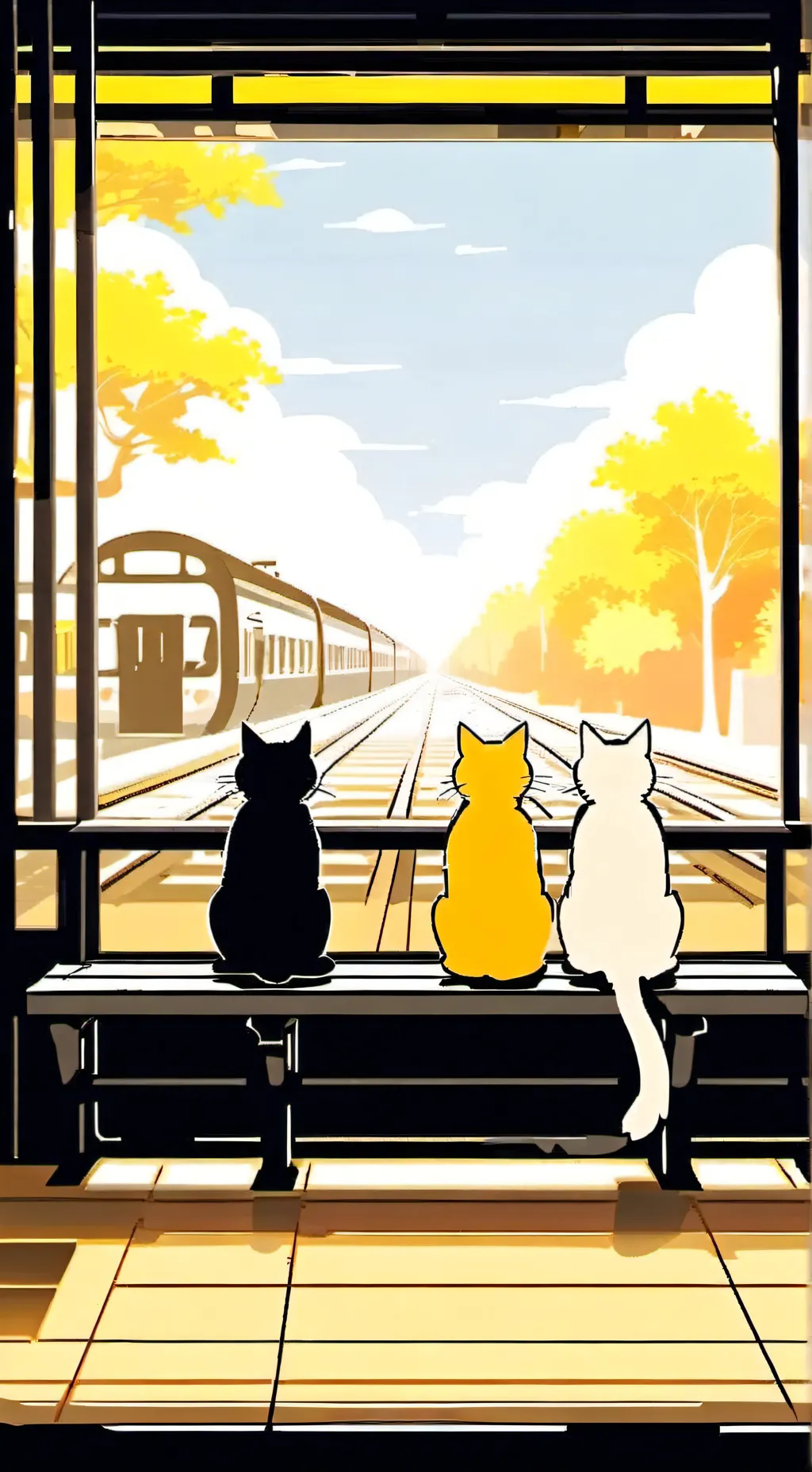 ai character: Hate Yourself Cats background