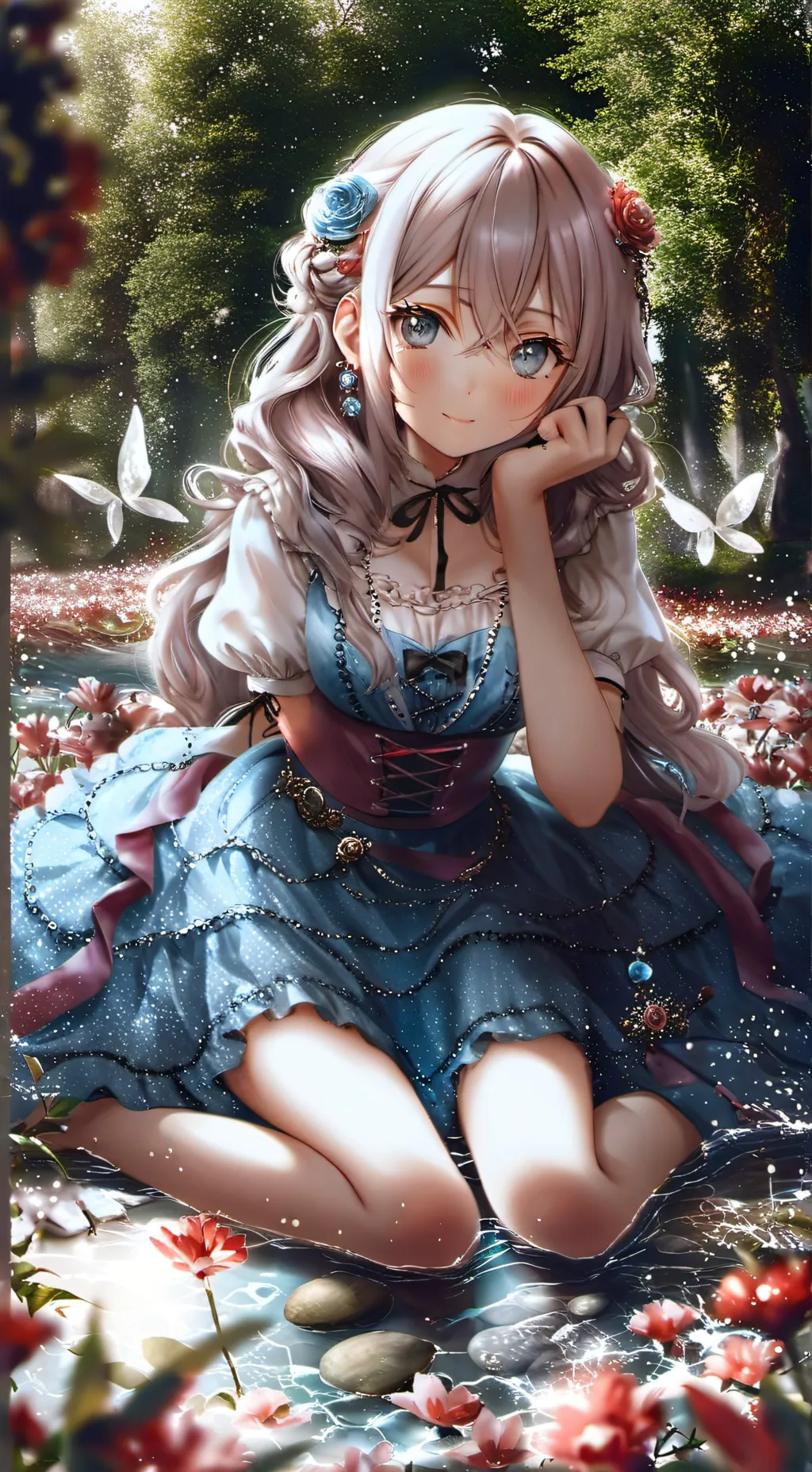 ai character: École de garçon  background