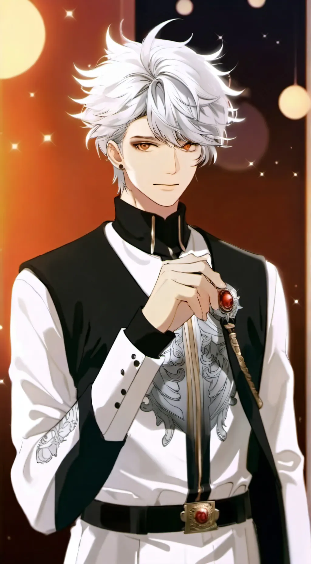 ai character: spaceo background