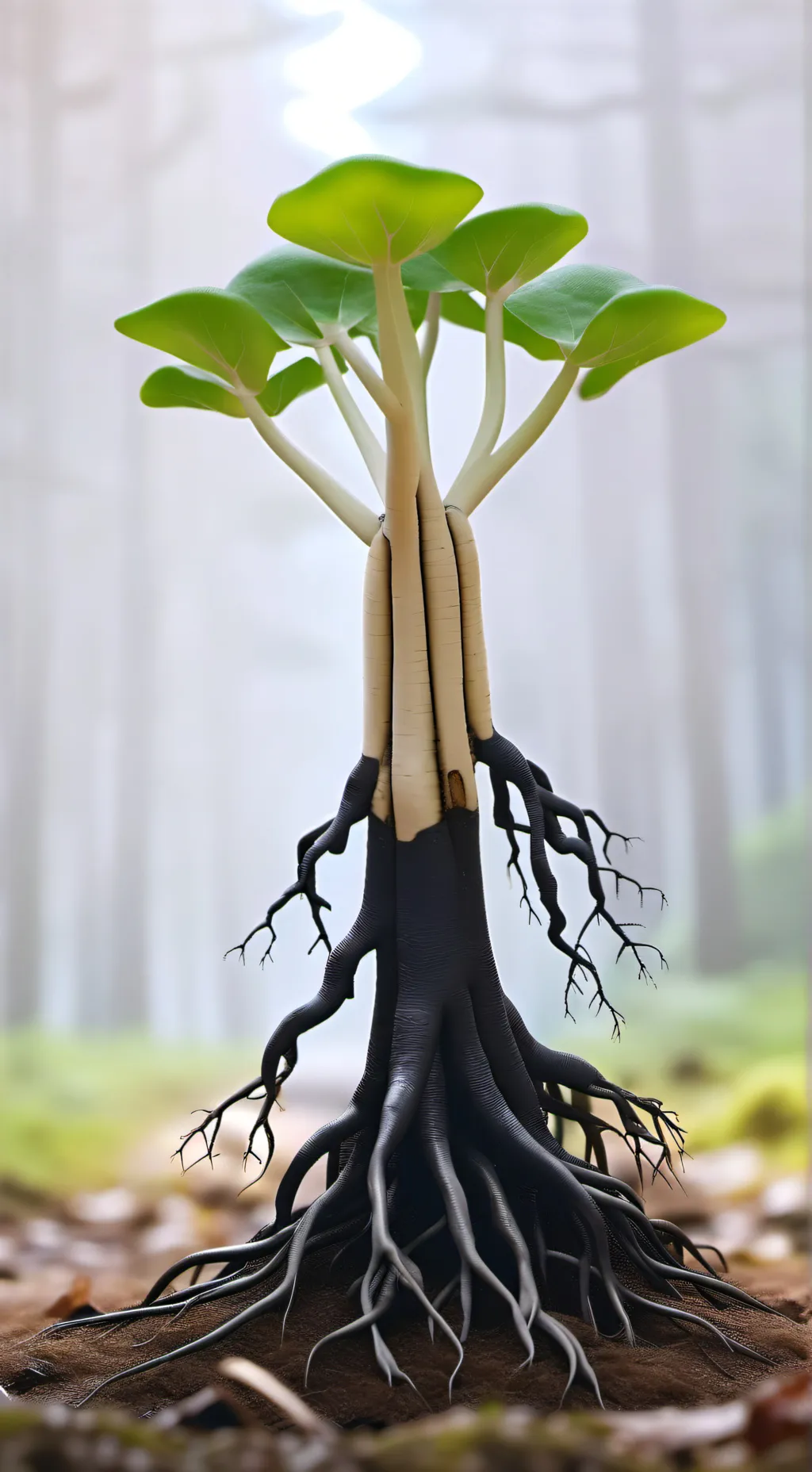 ai character: Fungi infection HH background