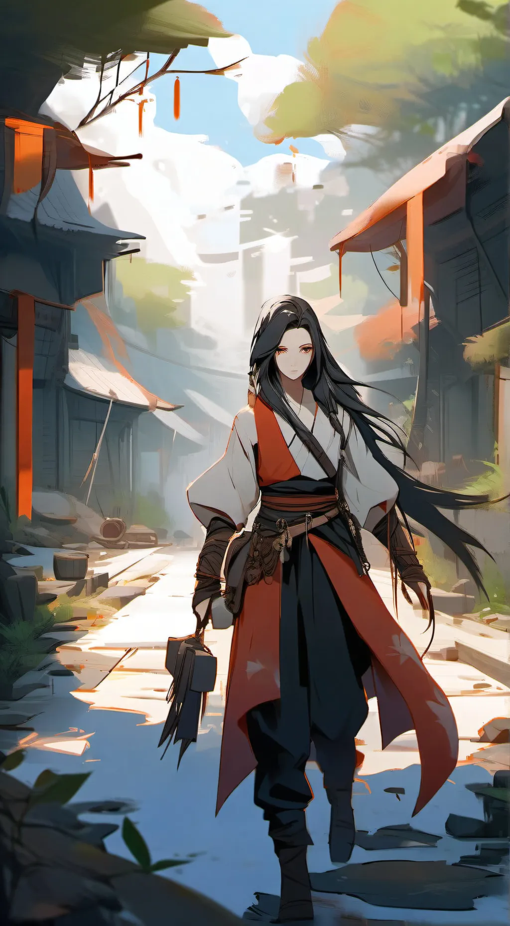 ai character: Radioapple. background