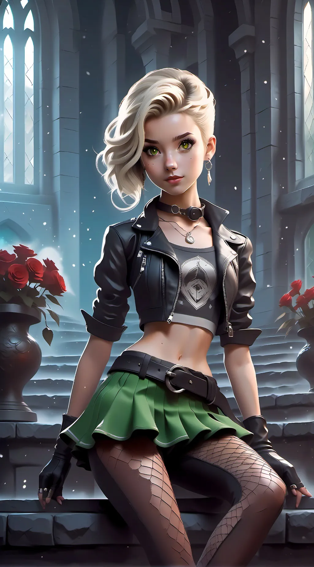 ai character: Britney  background