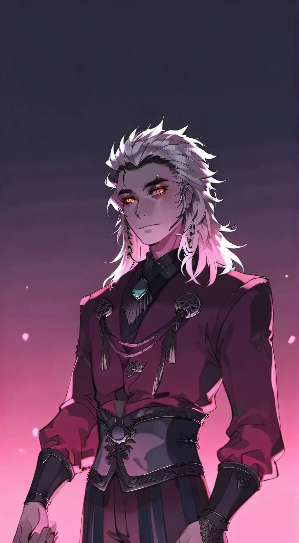 ai character: tokito y rengoku  background