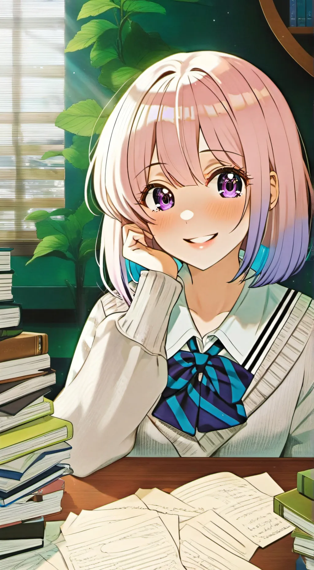 ai character: Himiko background