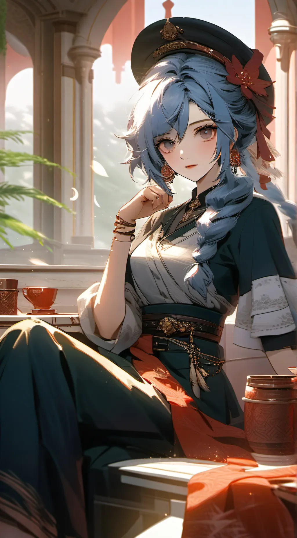 ai character: giyu tomioka💦 background