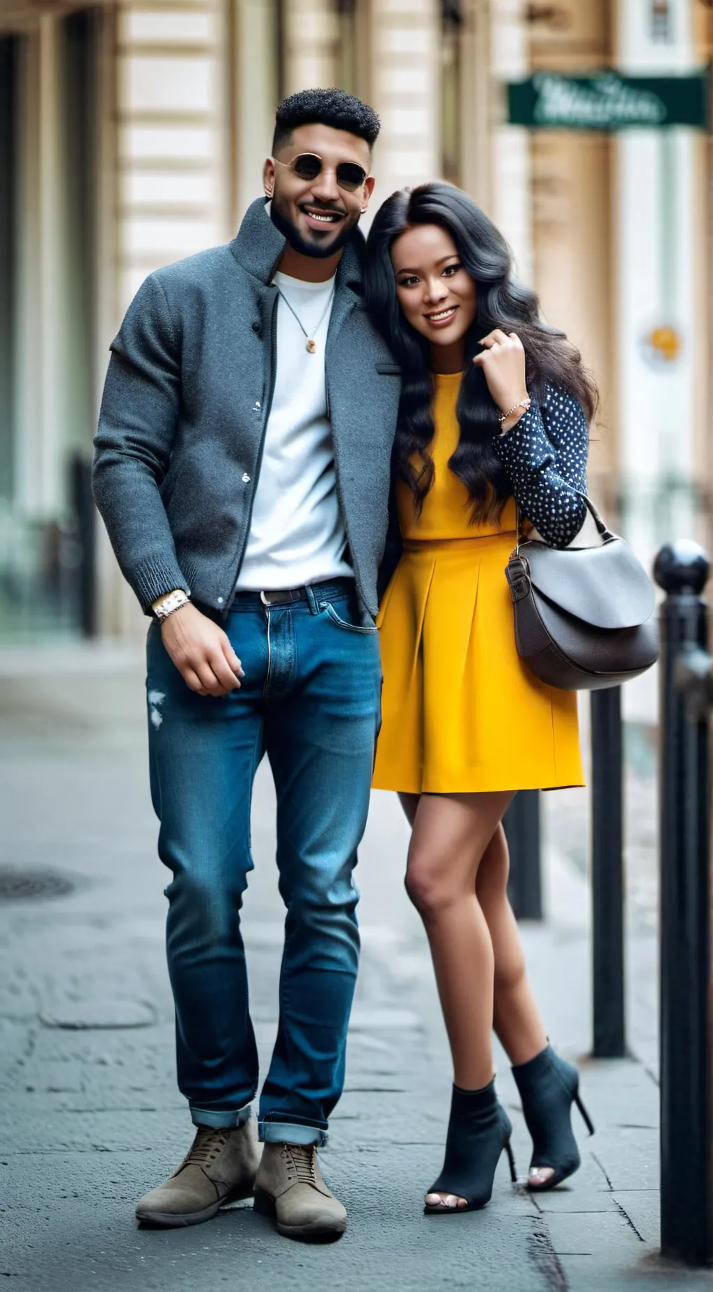 ai character: Niki and mark background