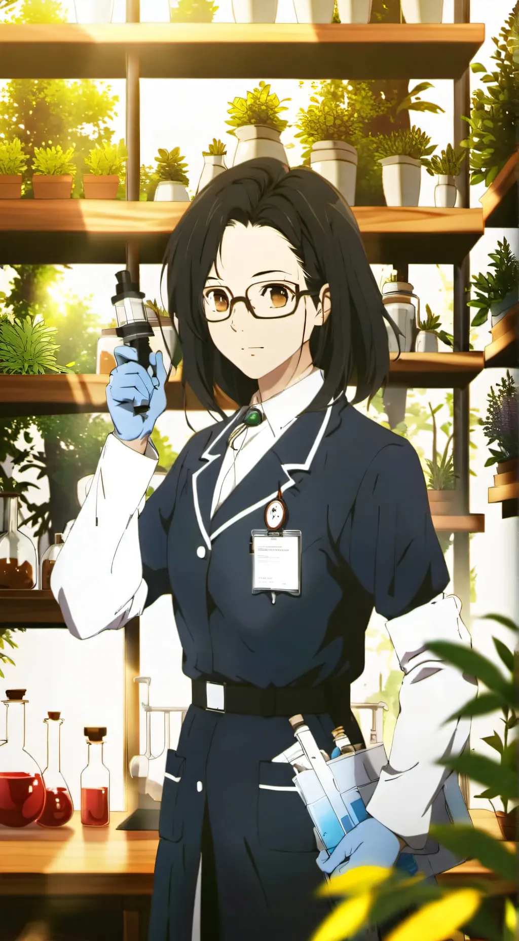 ai character: Lila background