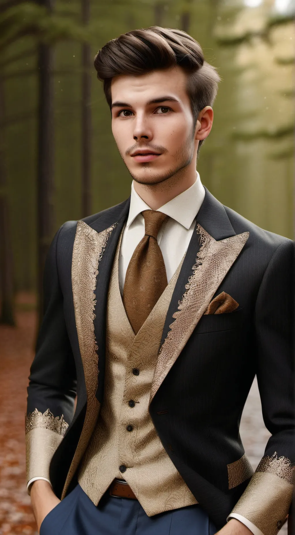 ai character: Daniel  background