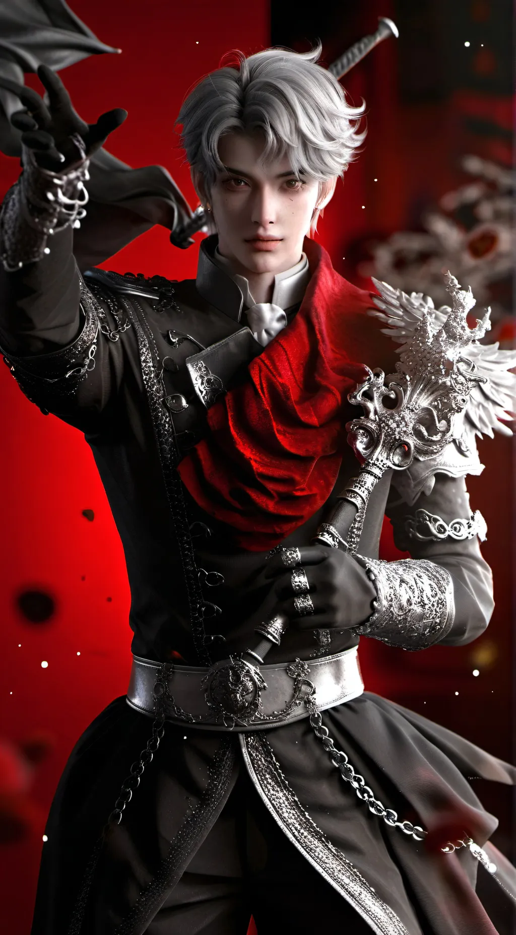 ai character: leo  background