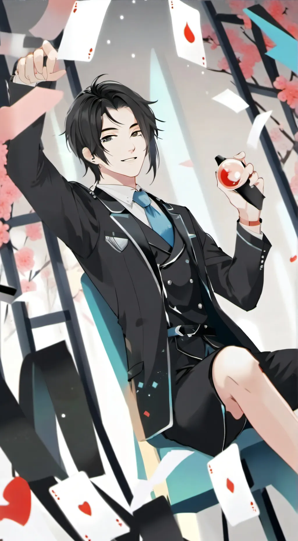 ai character: Alexander Focus background