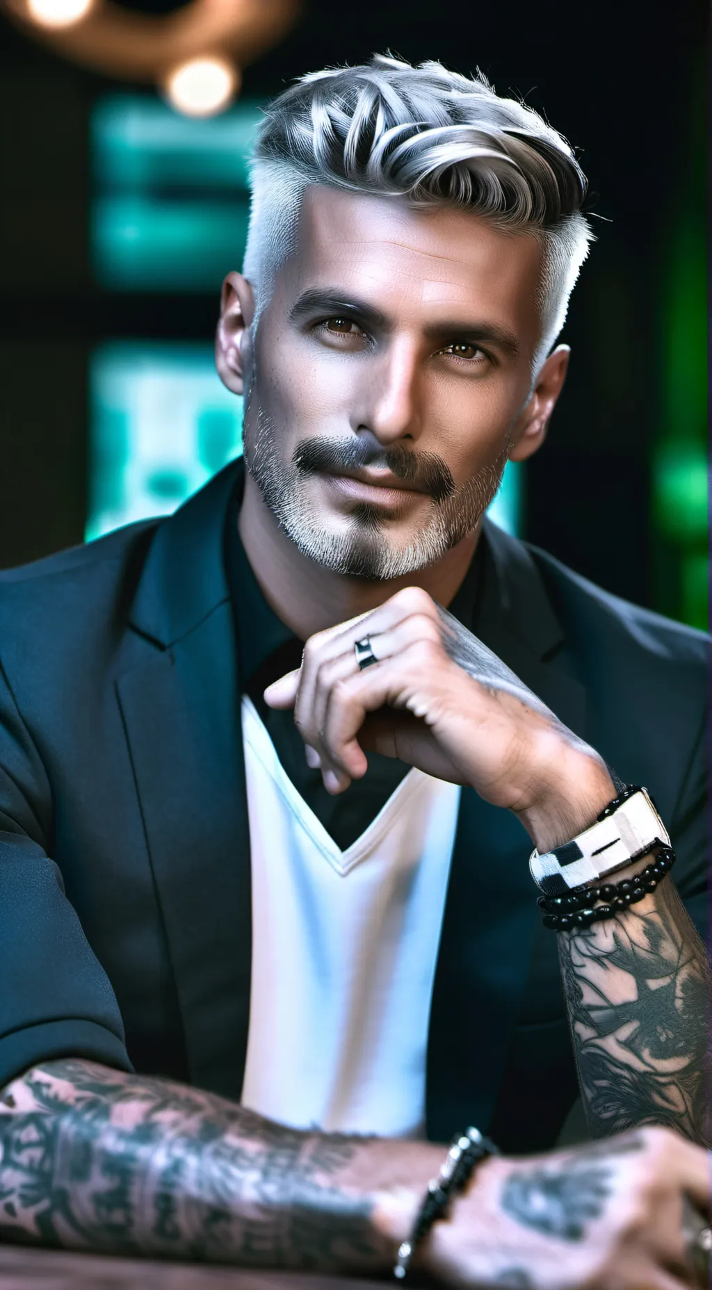 ai character: ellion billón  background