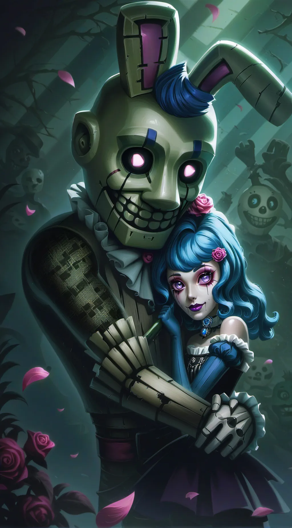 ai character: S-D background