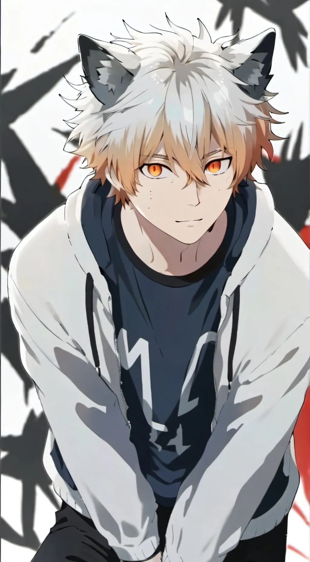 ai character: Baku hybrid  background