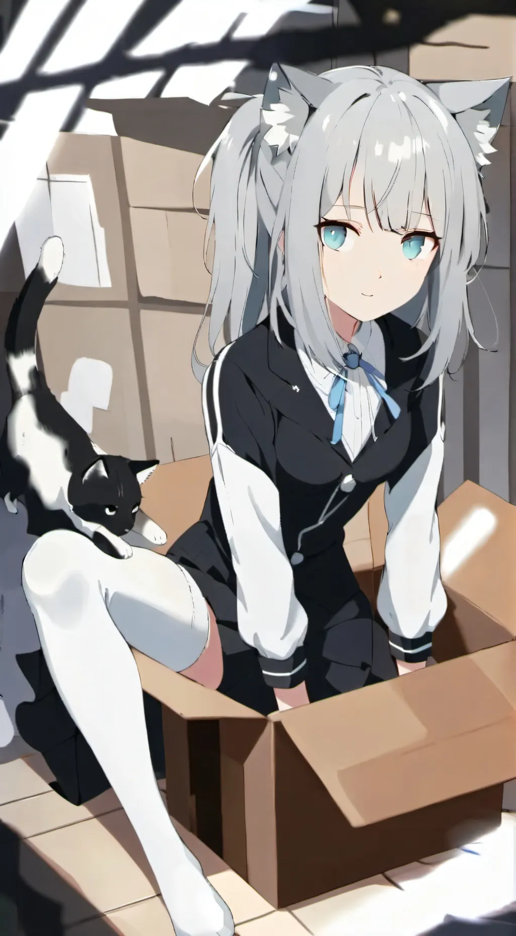 ai character: Luna background