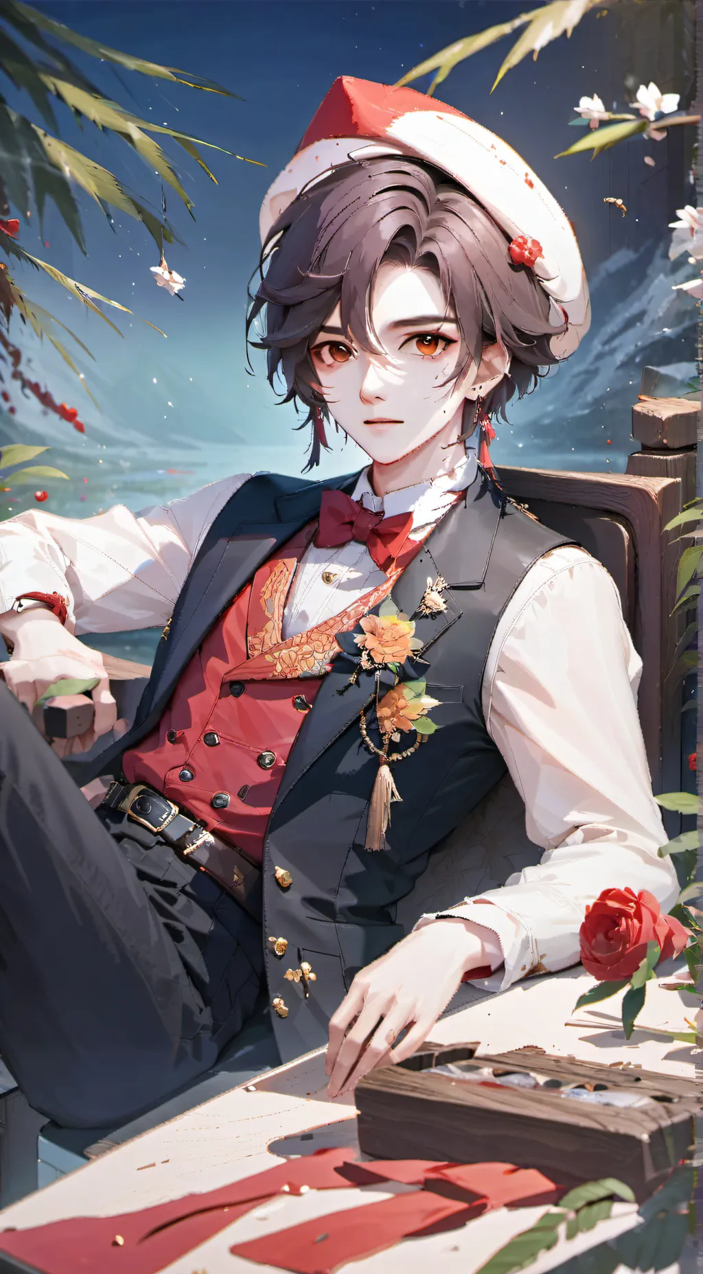 ai character: alan background