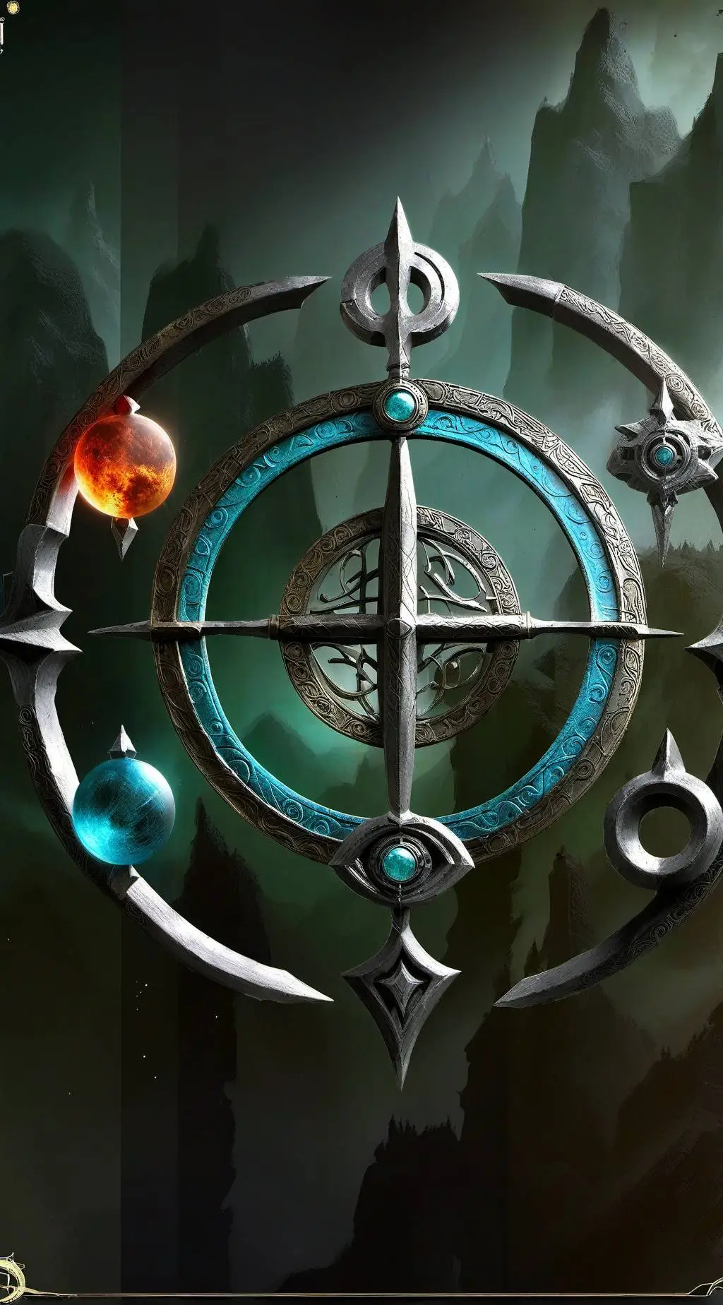 ai character: Zodiac signs  background