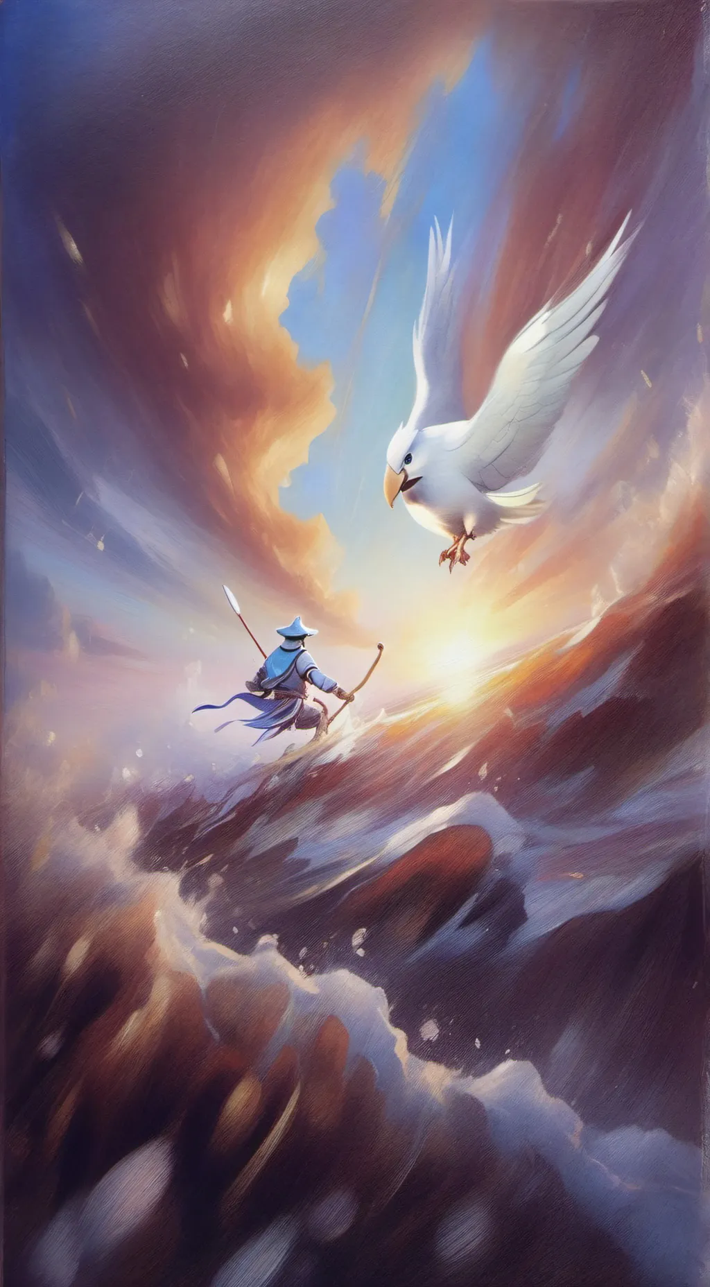 ai character: COOL AS İCE! background