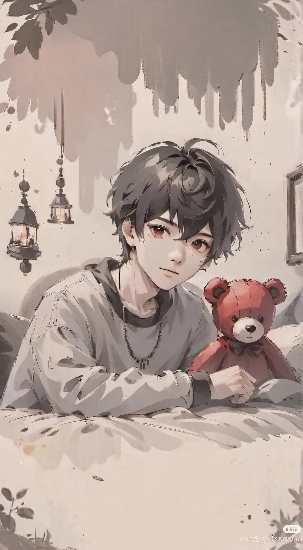 ai character: cash sleepover background