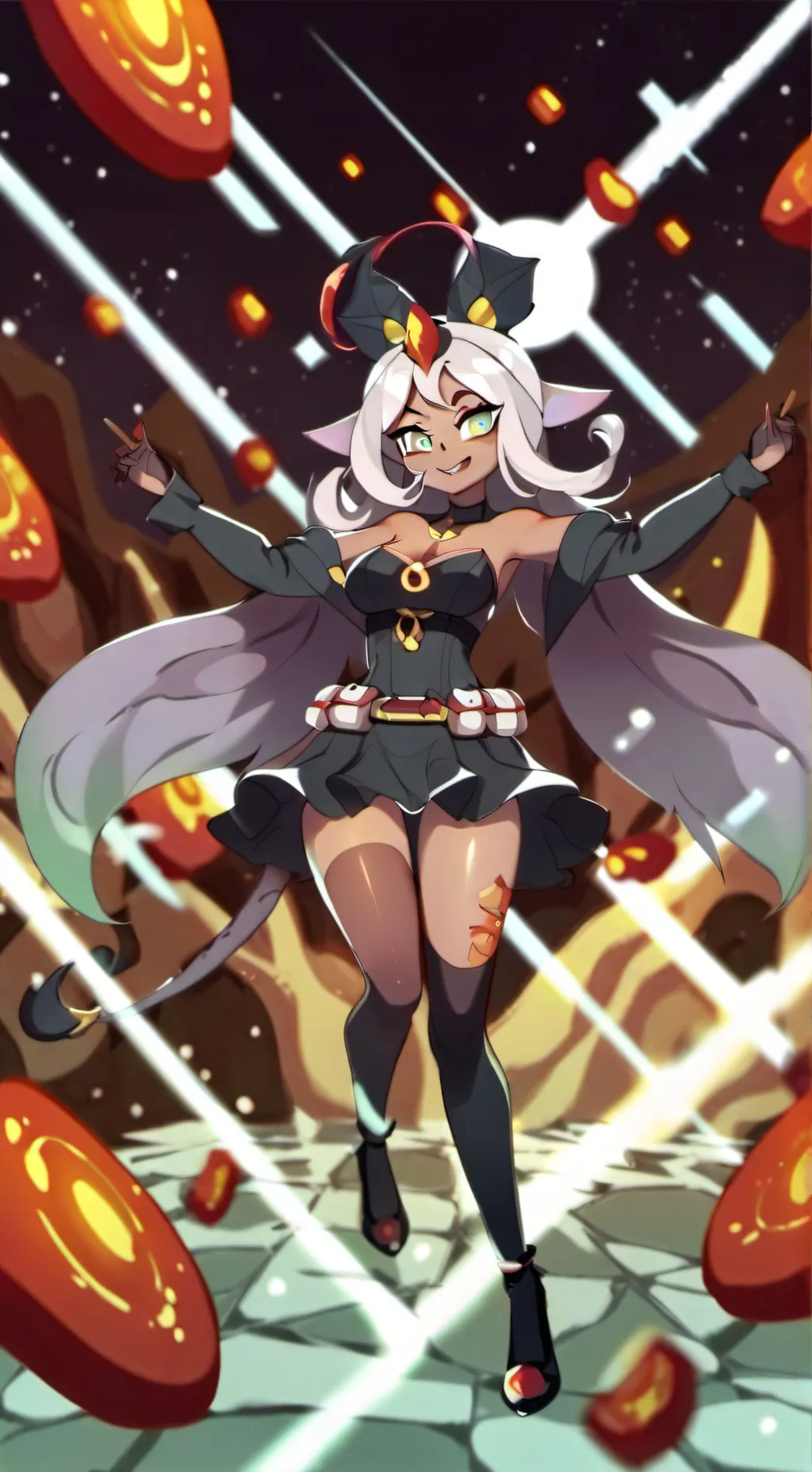 ai character: Mha goodbye background