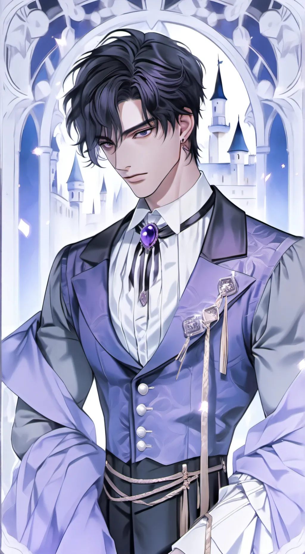 ai character: Nicolas Clemons  background