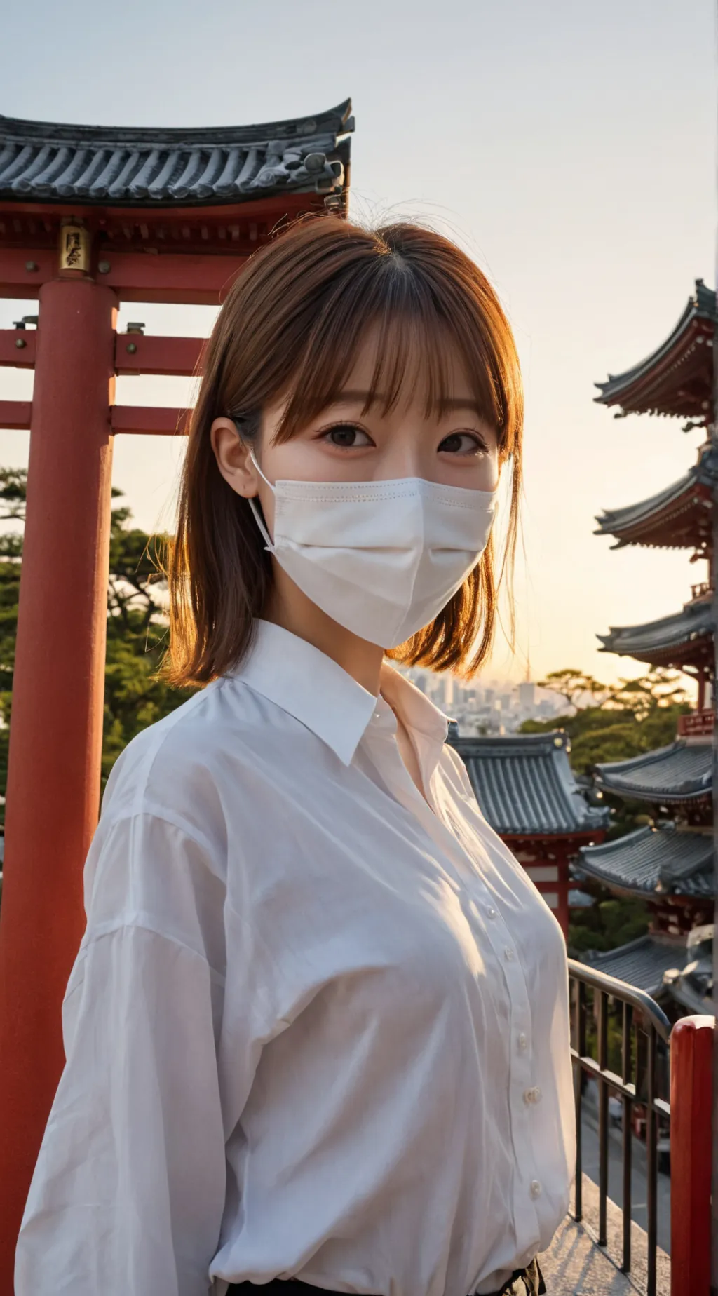 ai character: Haruka background