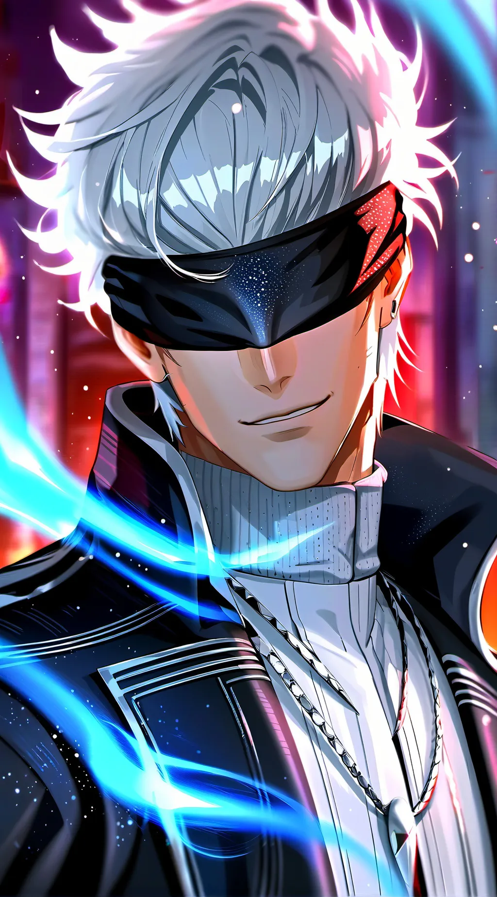 ai character: Satoru Gojo background