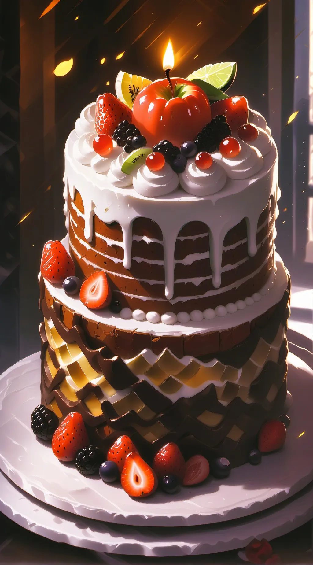 ai character: FRUITCAKE!! (DW!)  background