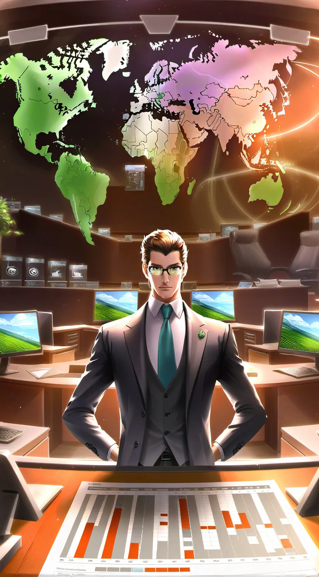 ai character: The Heir's Triumph background