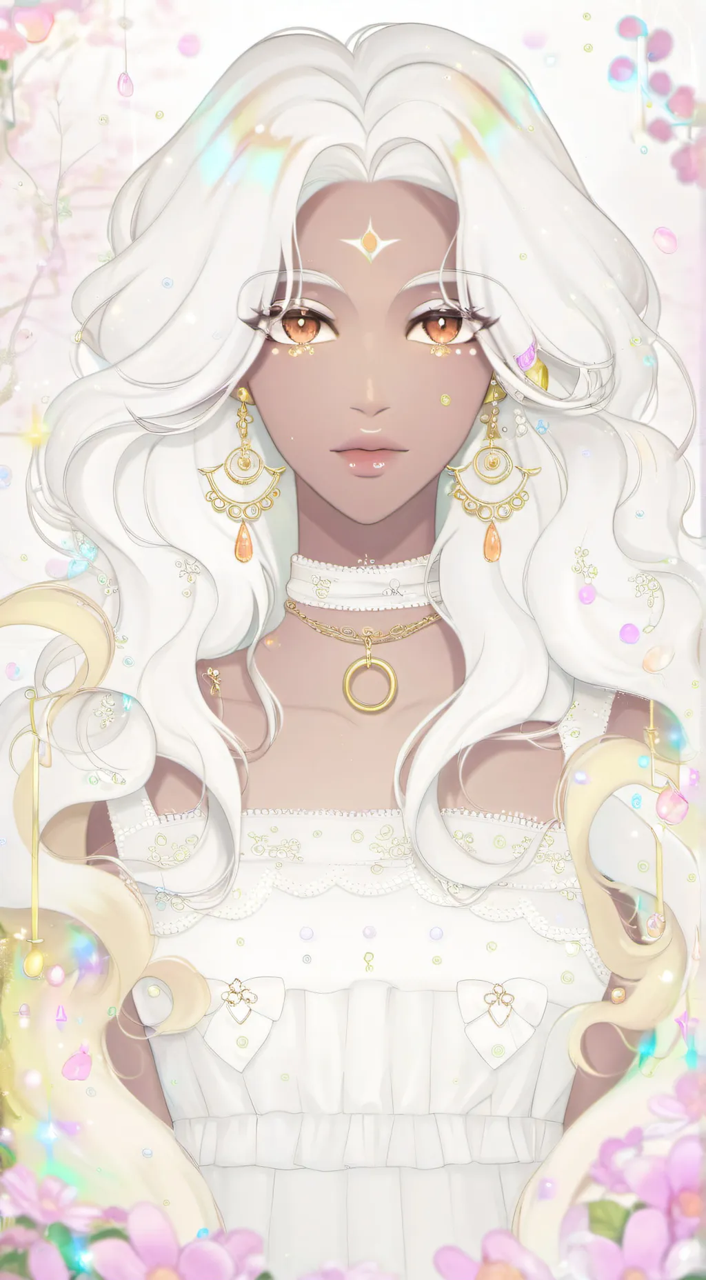 ai character: Me 🤍🩶 background