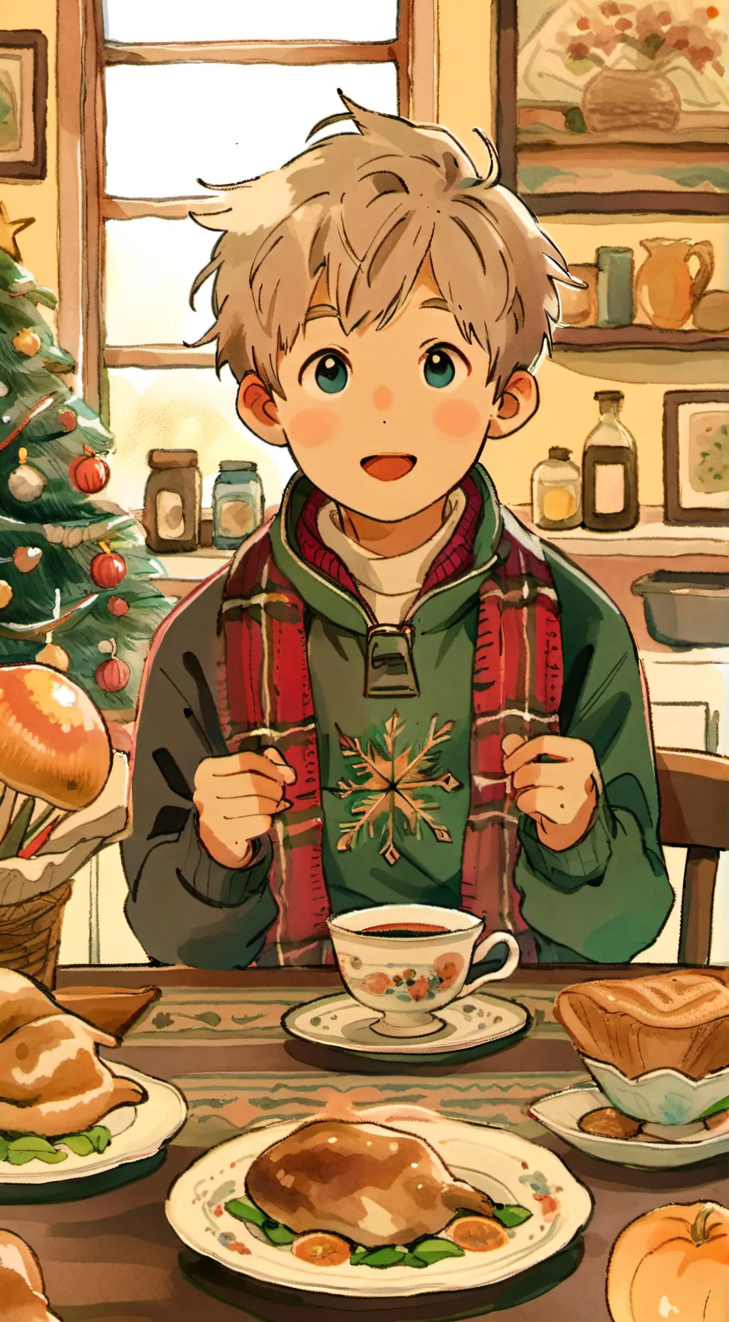 ai character: Home alone 1 background