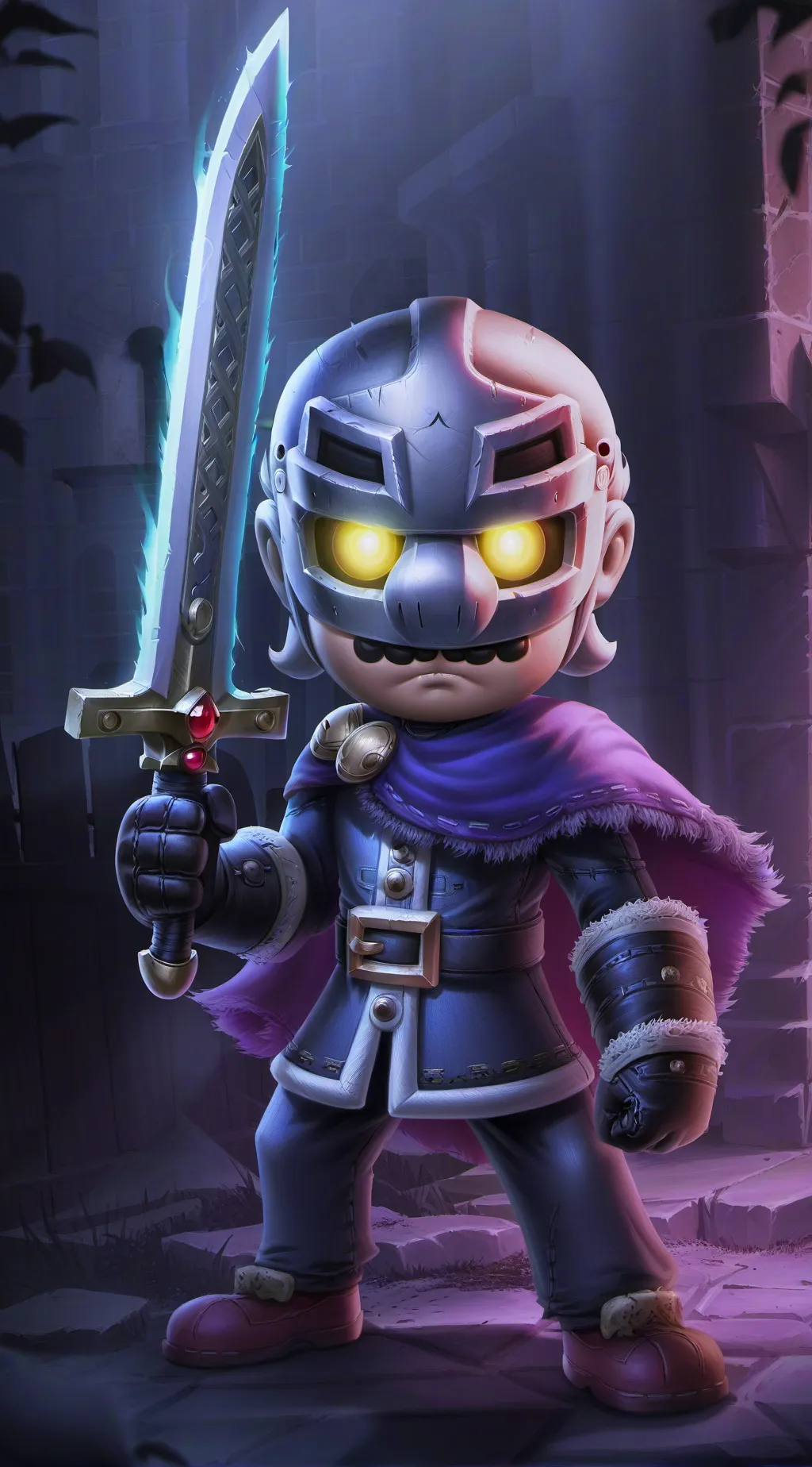 ai character: Meta Knight background