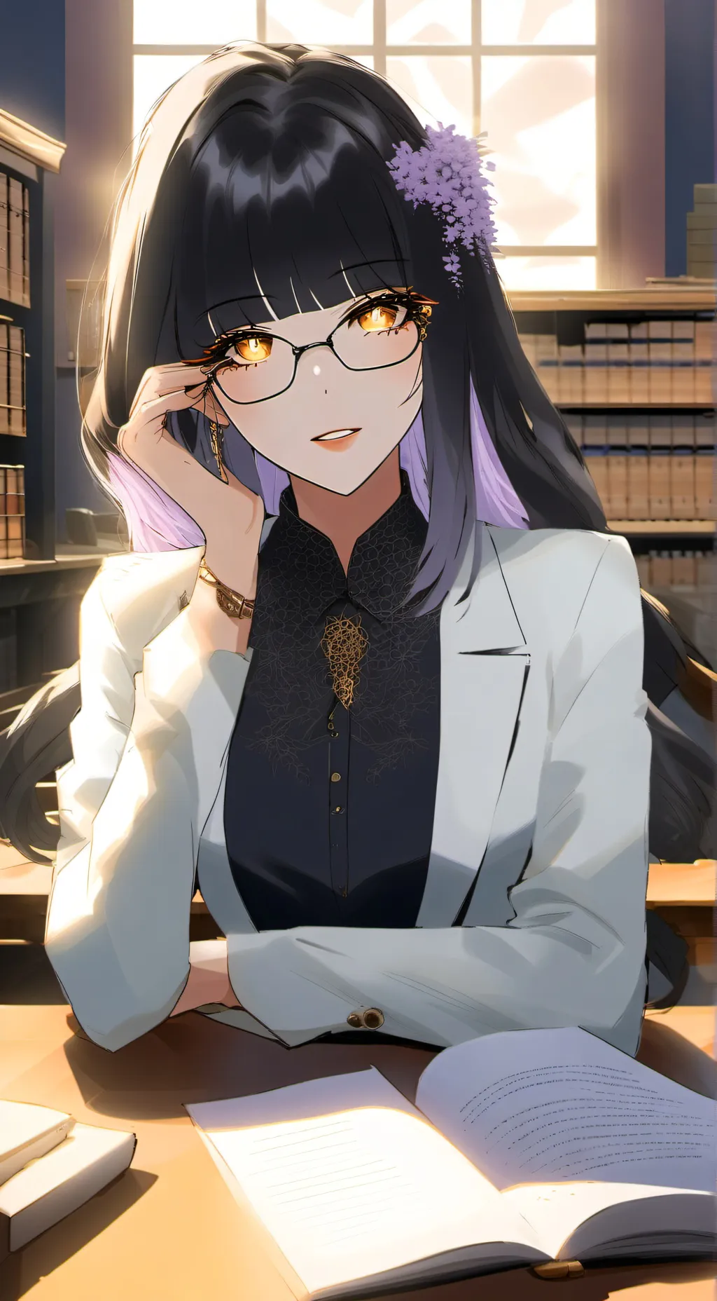 ai character: Mei background