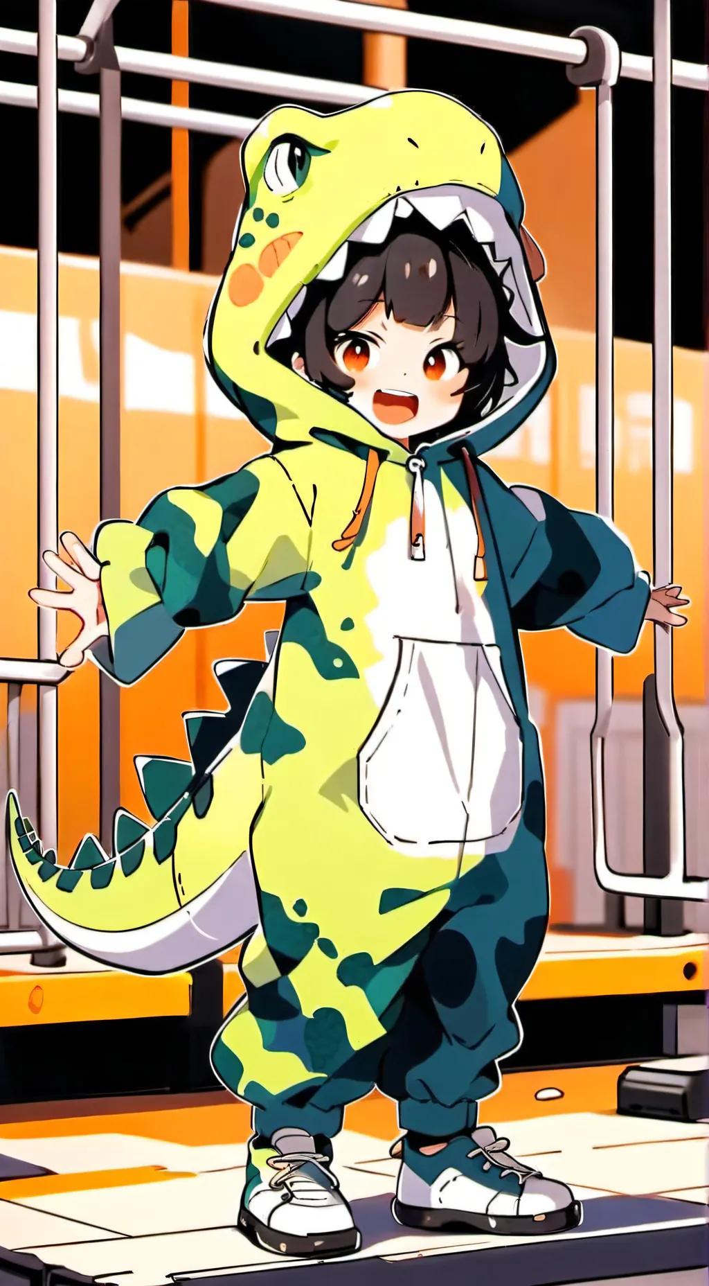 ai character: Shelly  background