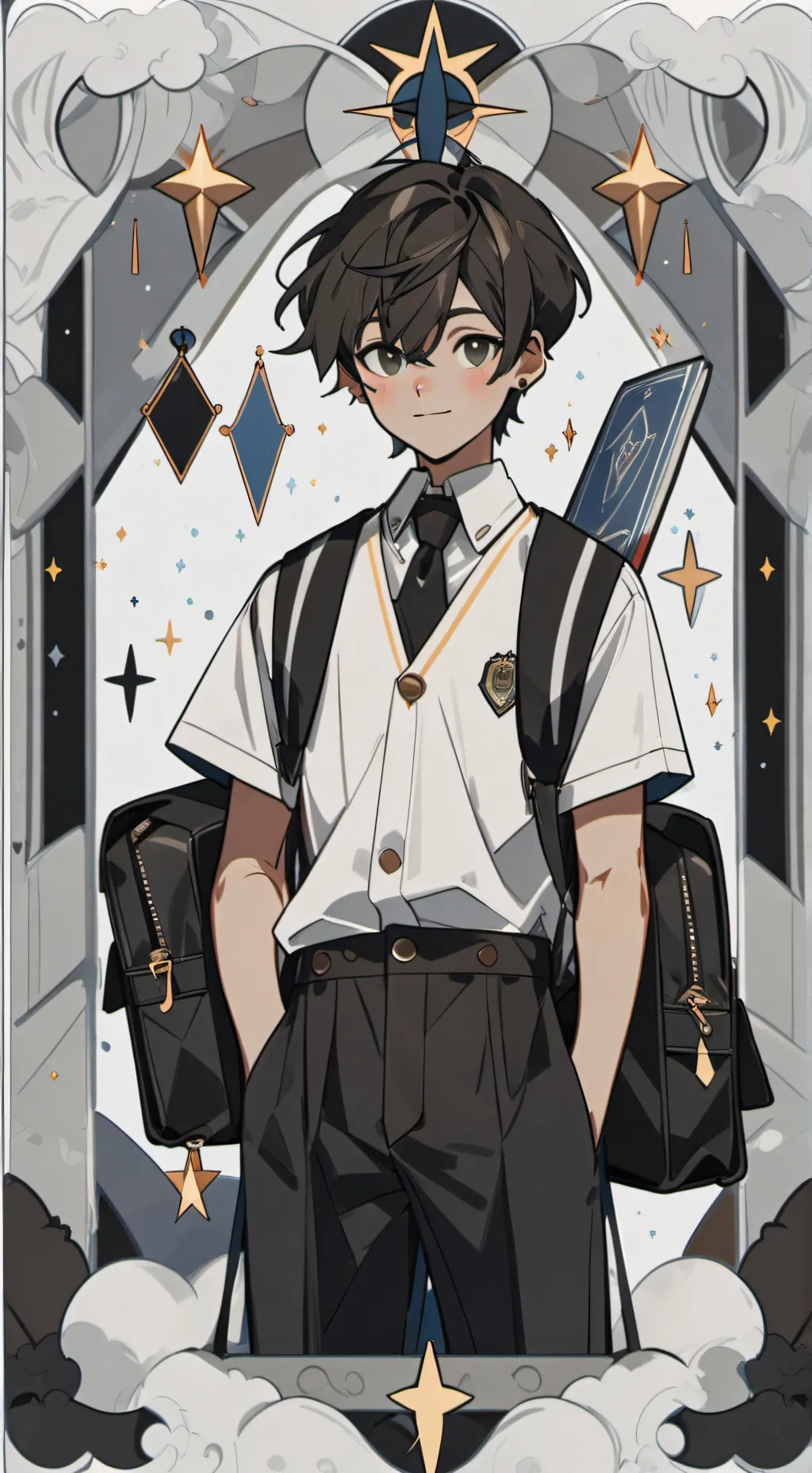 ai character: Phoenix background