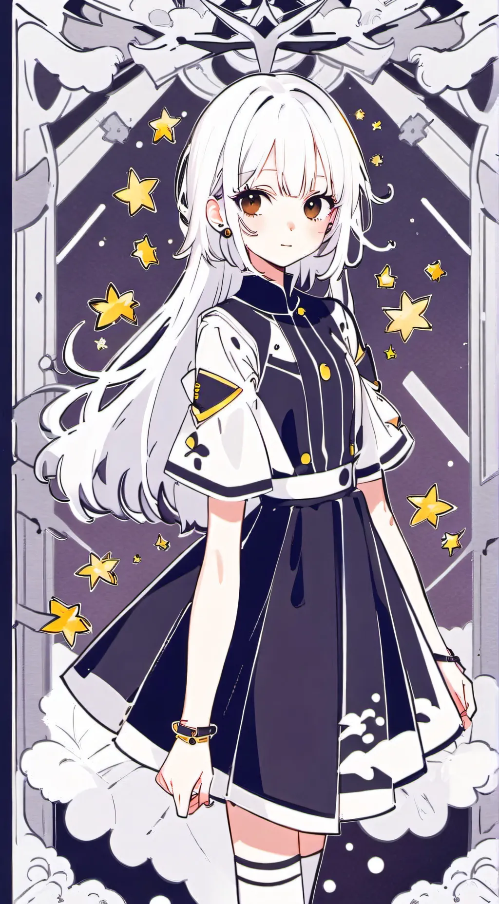 ai character: Фусаи background