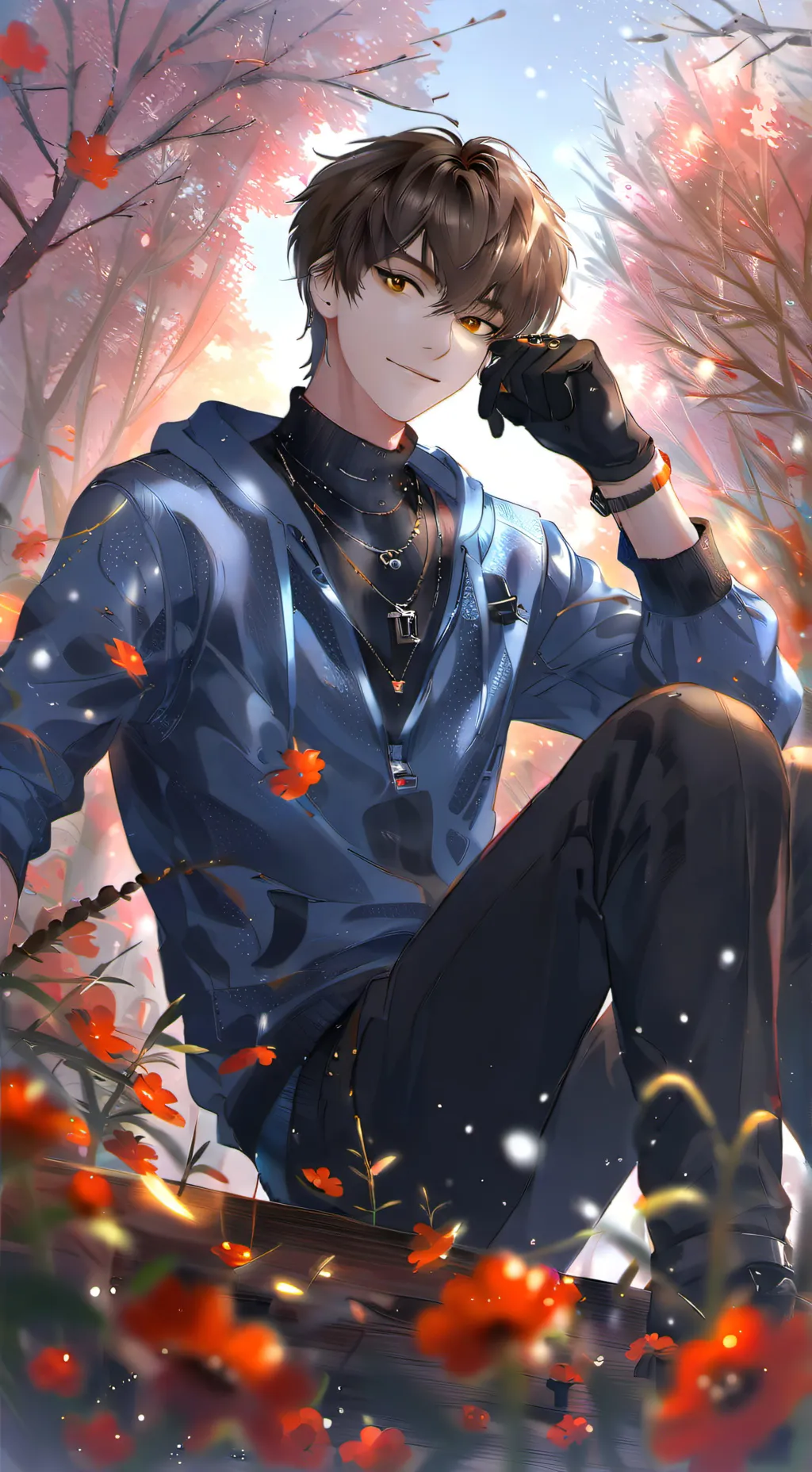 ai character: Hudson background