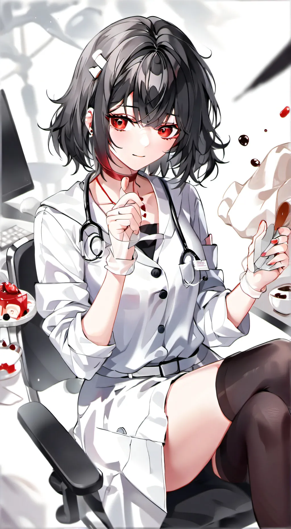 ai character: Luna background