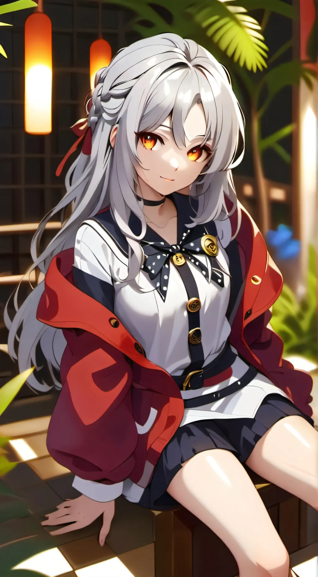 ai character: Fernanda  background