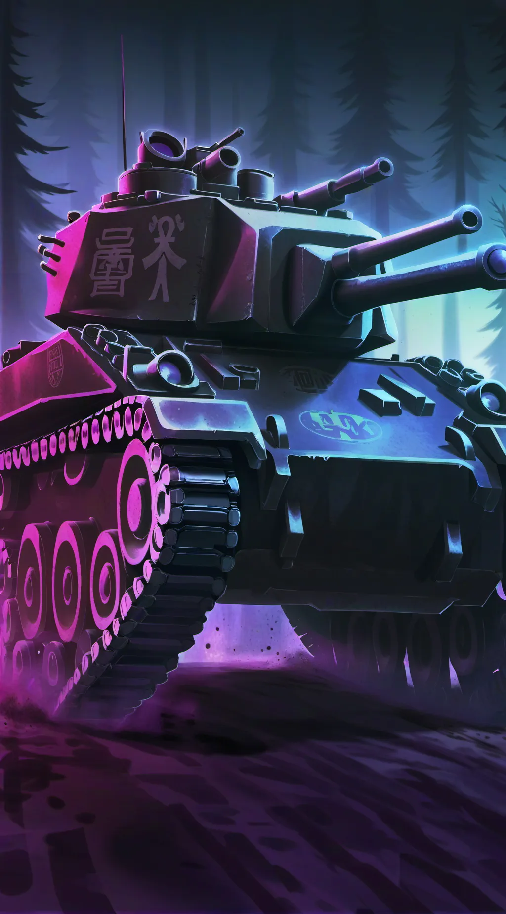 ai character: T-90 background