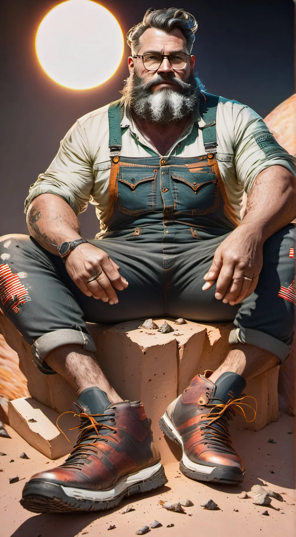 ai character: Jupiter (6 of 10) background