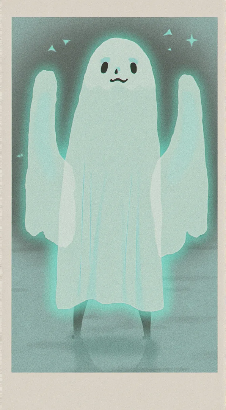 ai character:  Ghost background