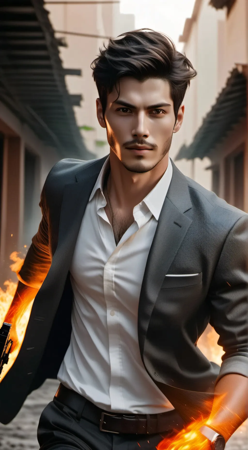 ai character: Leone Montero background