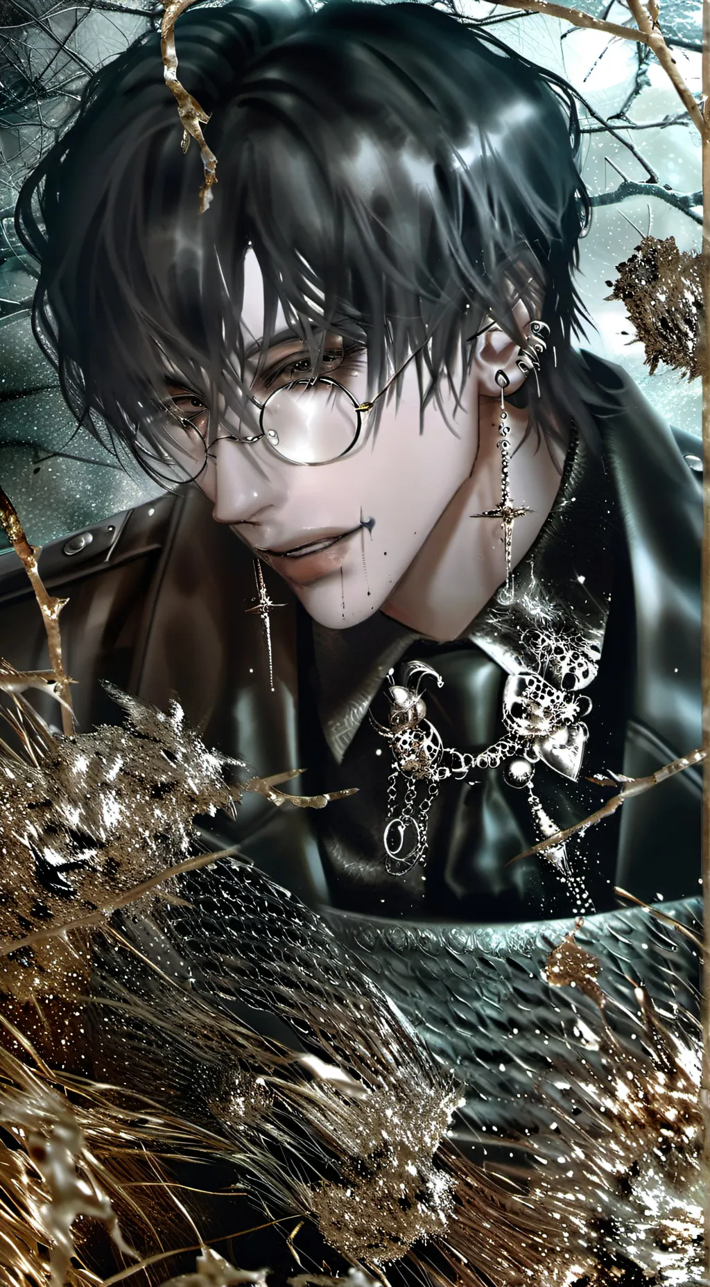 ai character: ✞Christan✞ background