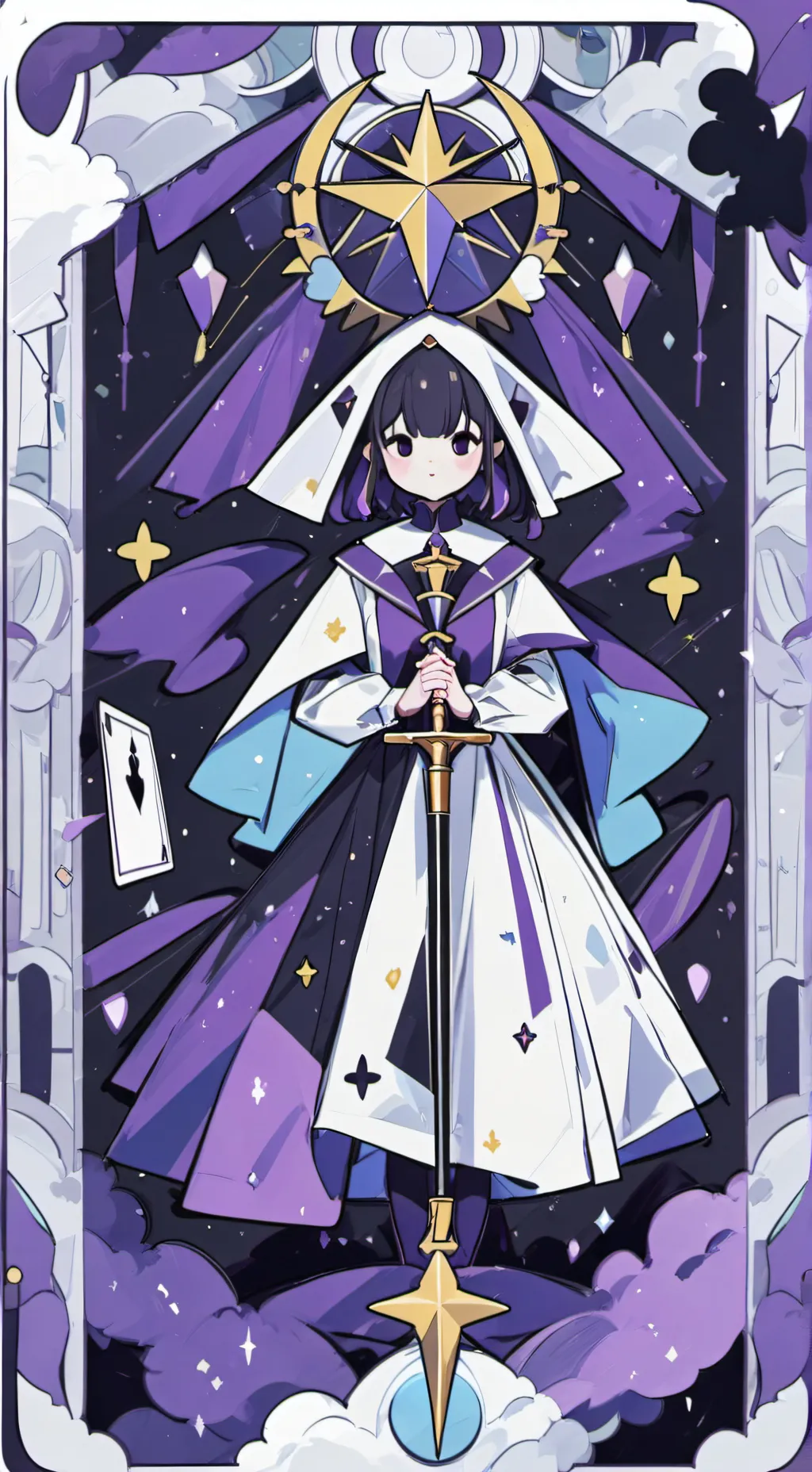 ai character: HB 7 sins party  background