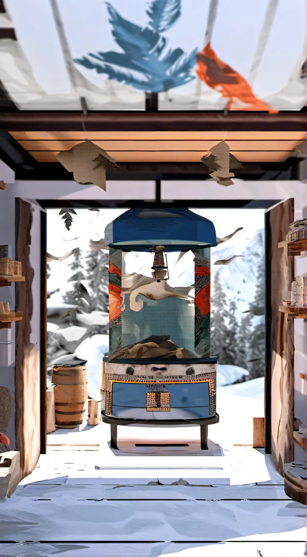 ai character: EXER highschool background