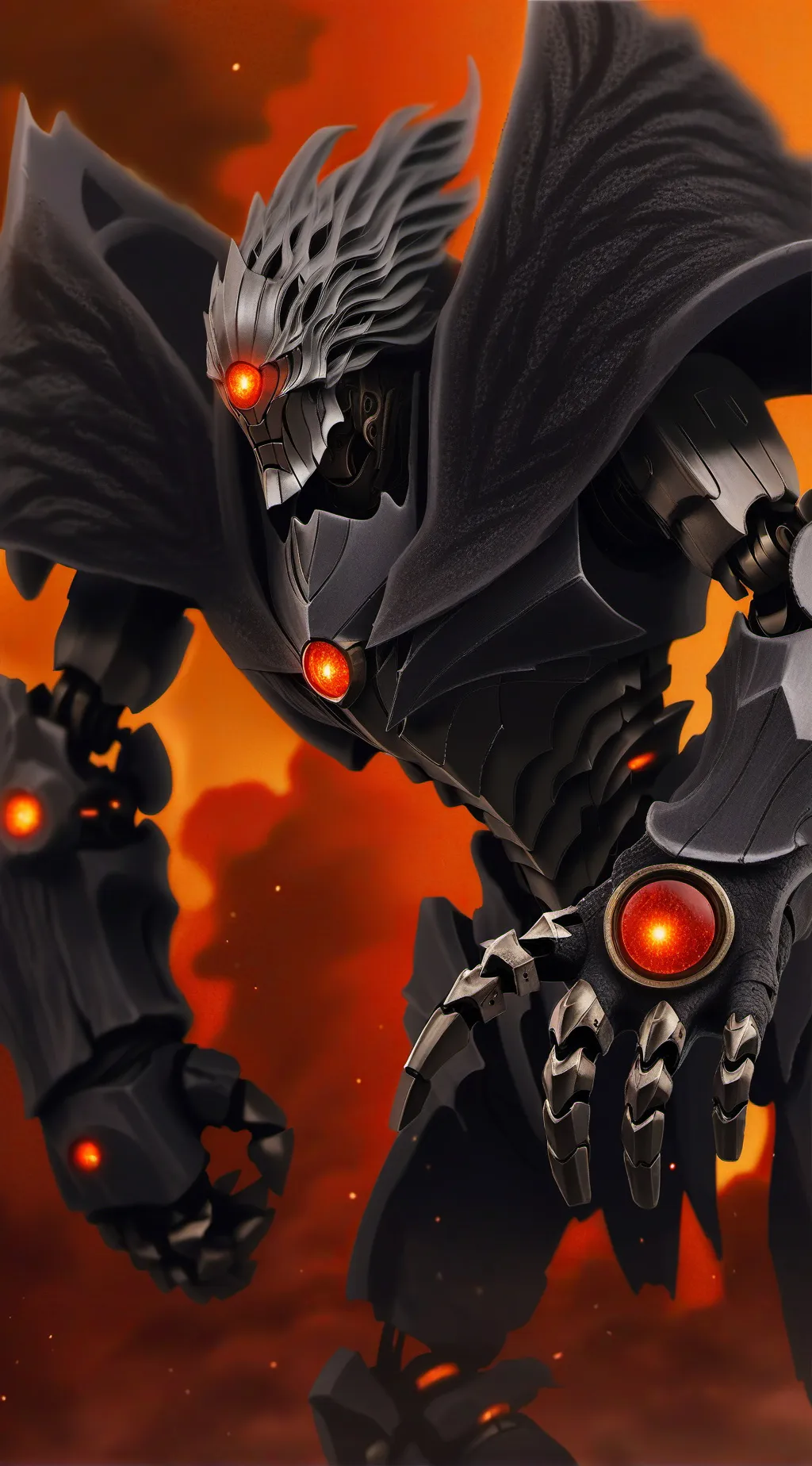 ai character: Robot  background