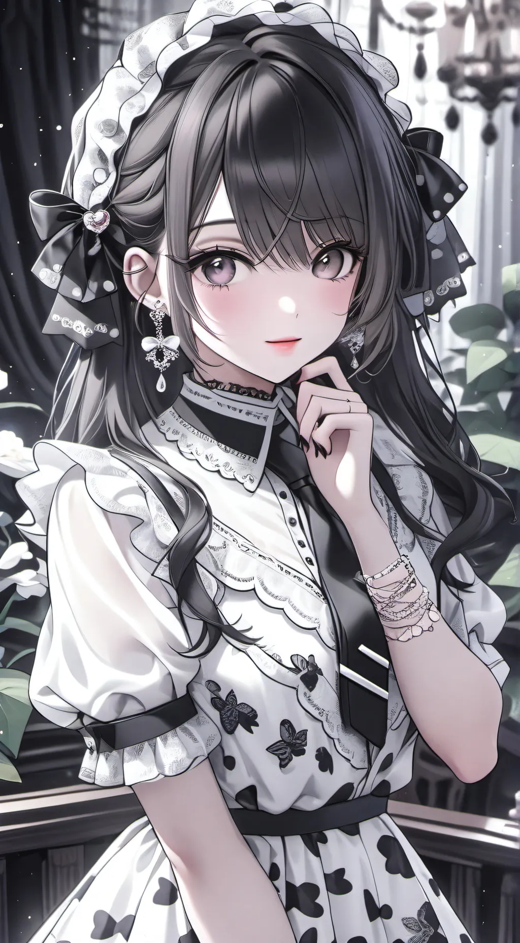 ai character: Sara  background