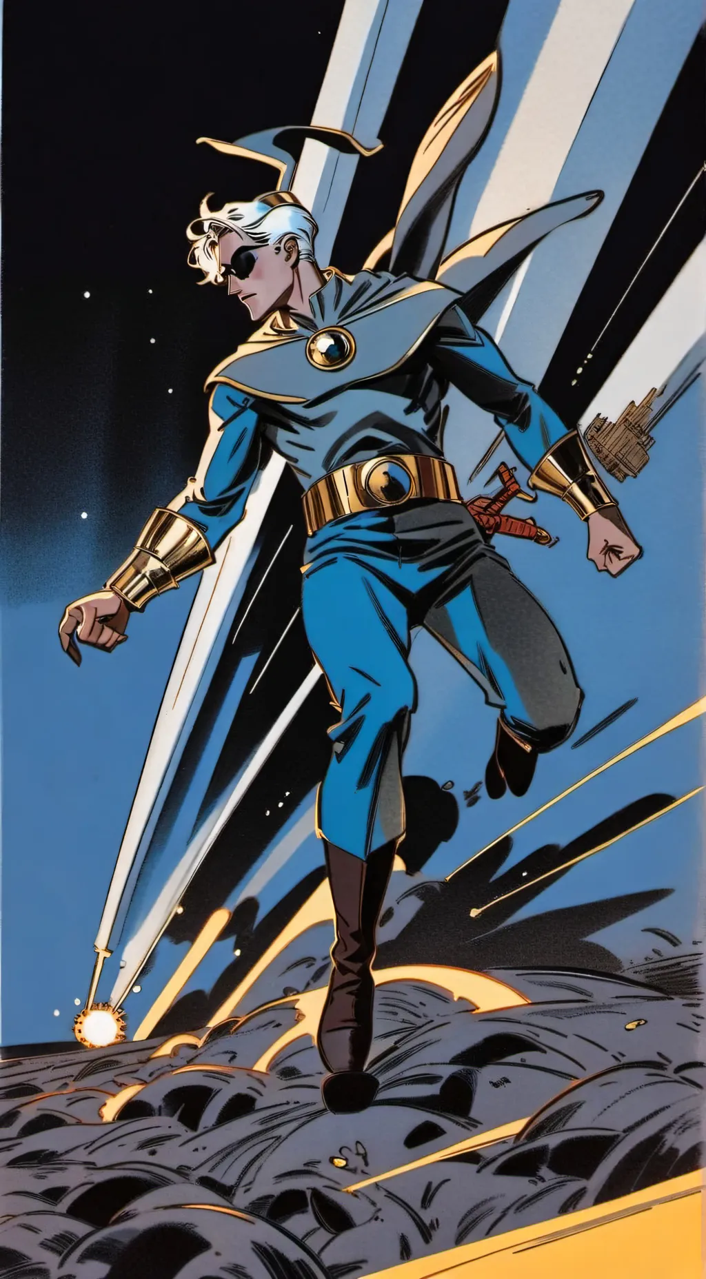 ai character: Austin  background