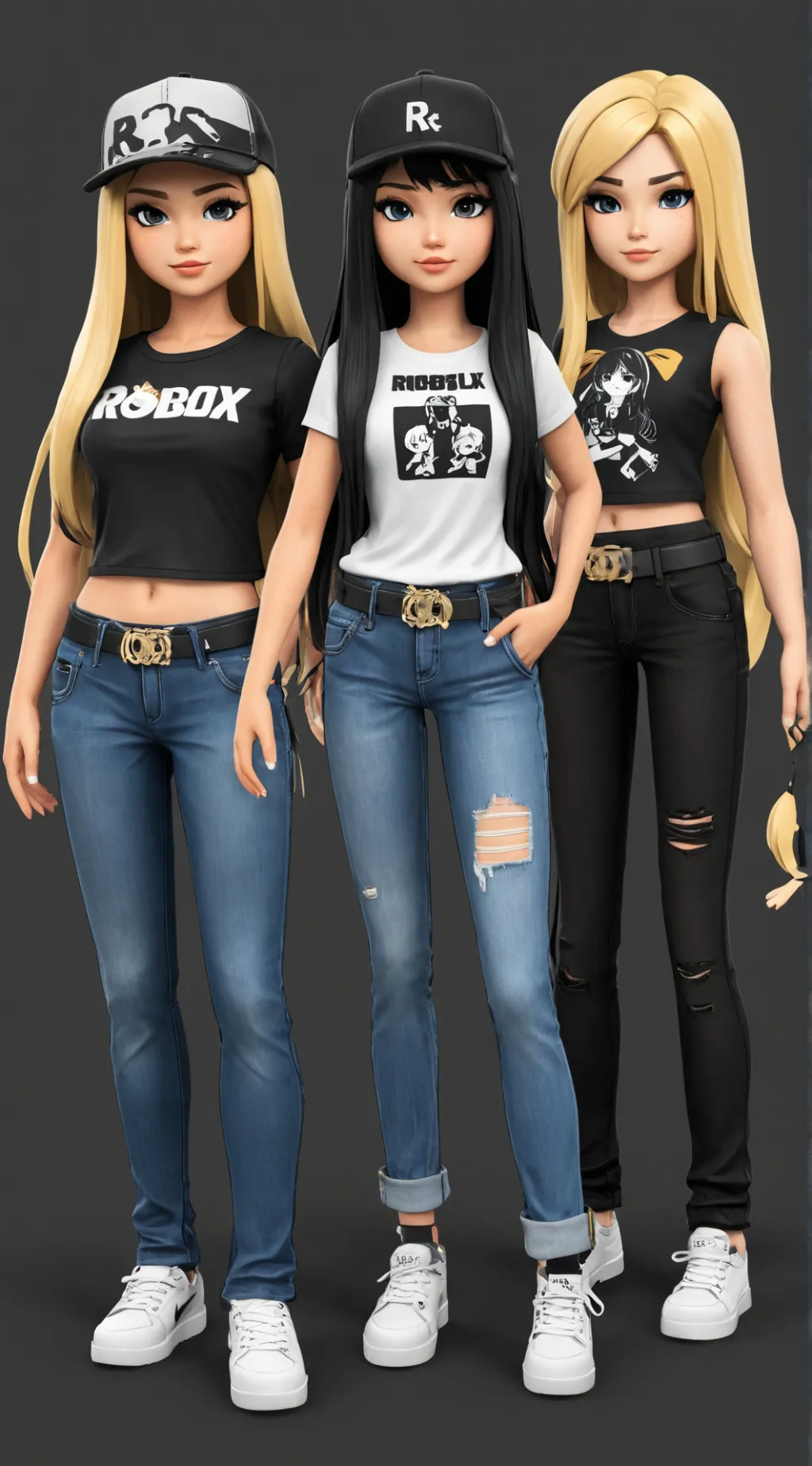 ai character: Roblox gc background