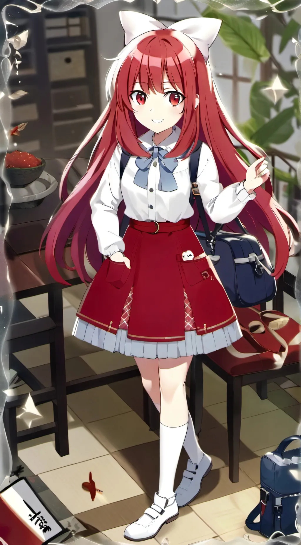 ai character: Lila background